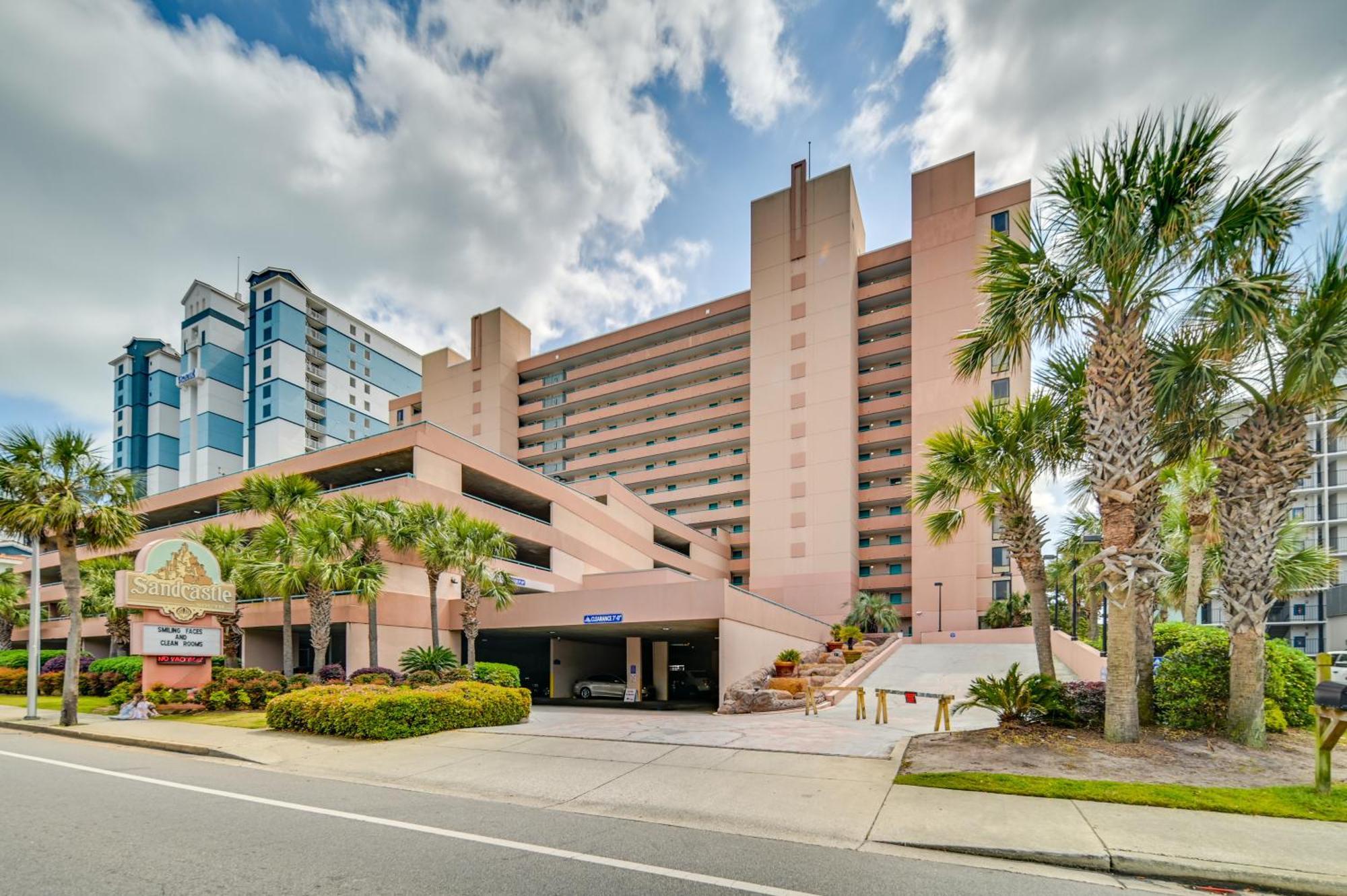 Myrtle Beach Oceanfront Condo With Pool And Lazy River 外观 照片