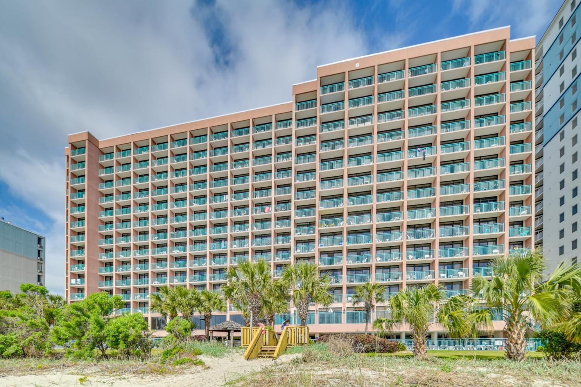 Myrtle Beach Oceanfront Condo With Pool And Lazy River 外观 照片